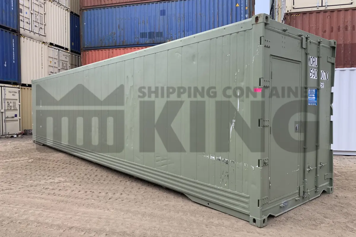 40' High Cube Shipping Container (Non-Operational, Modified)