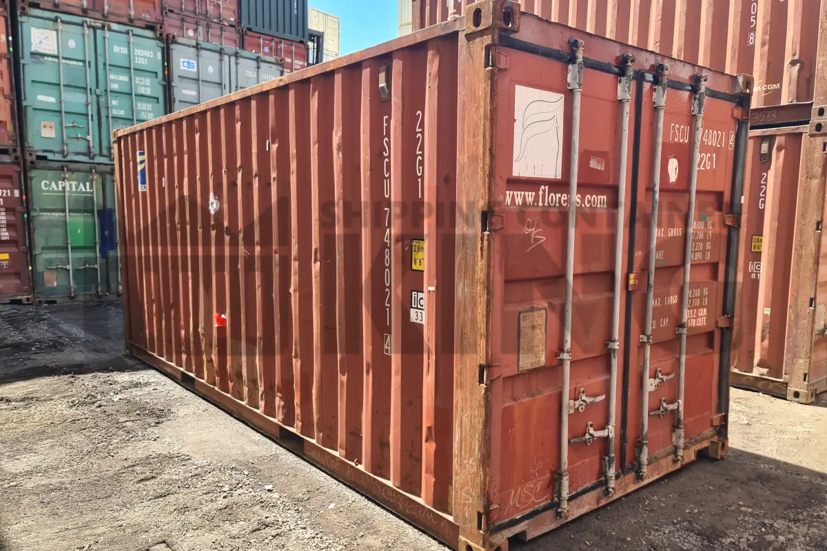 20' Standard Height Shipping Container