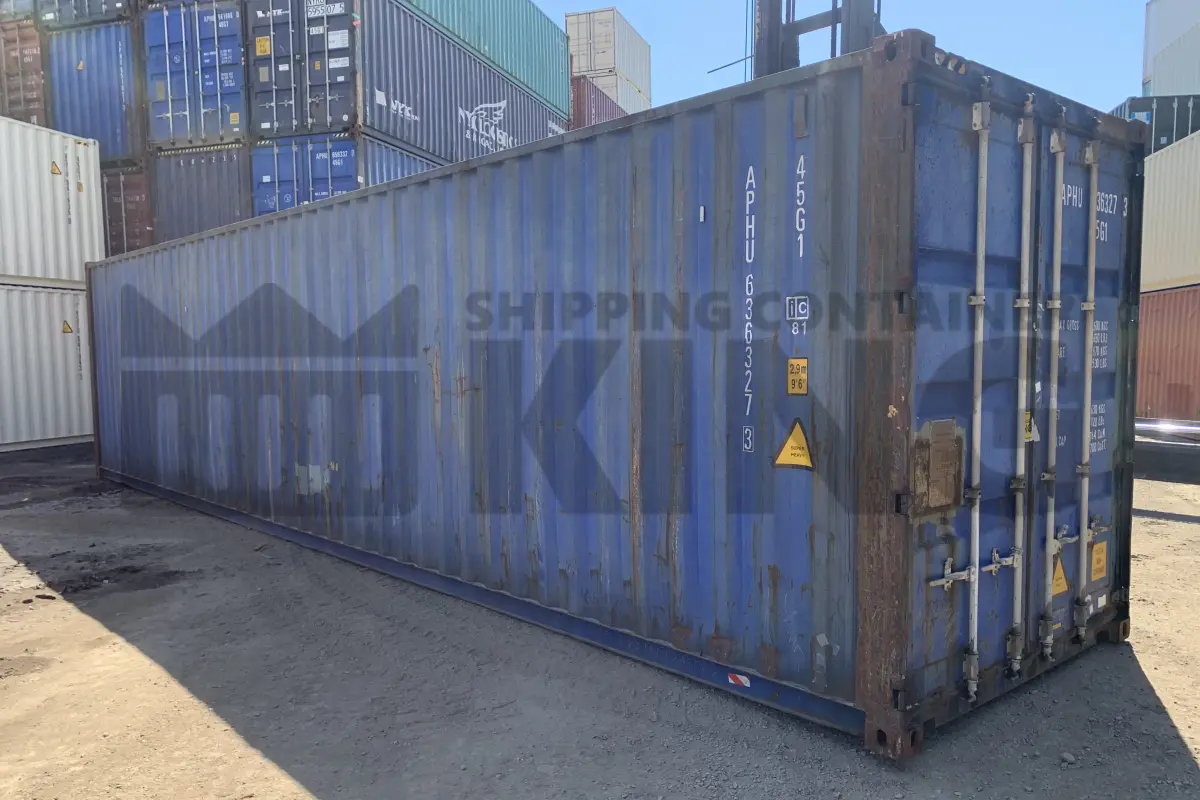 40' High Cube Shipping Container