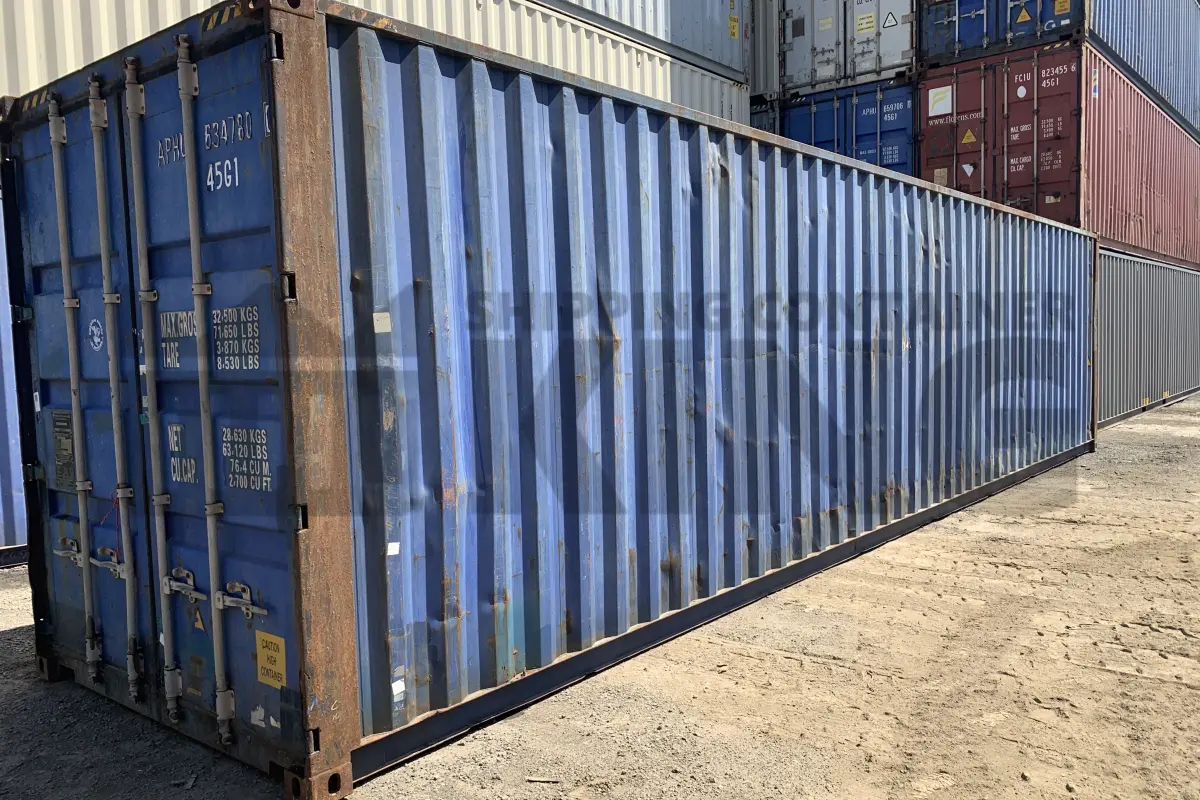 40' High Cube Shipping Container