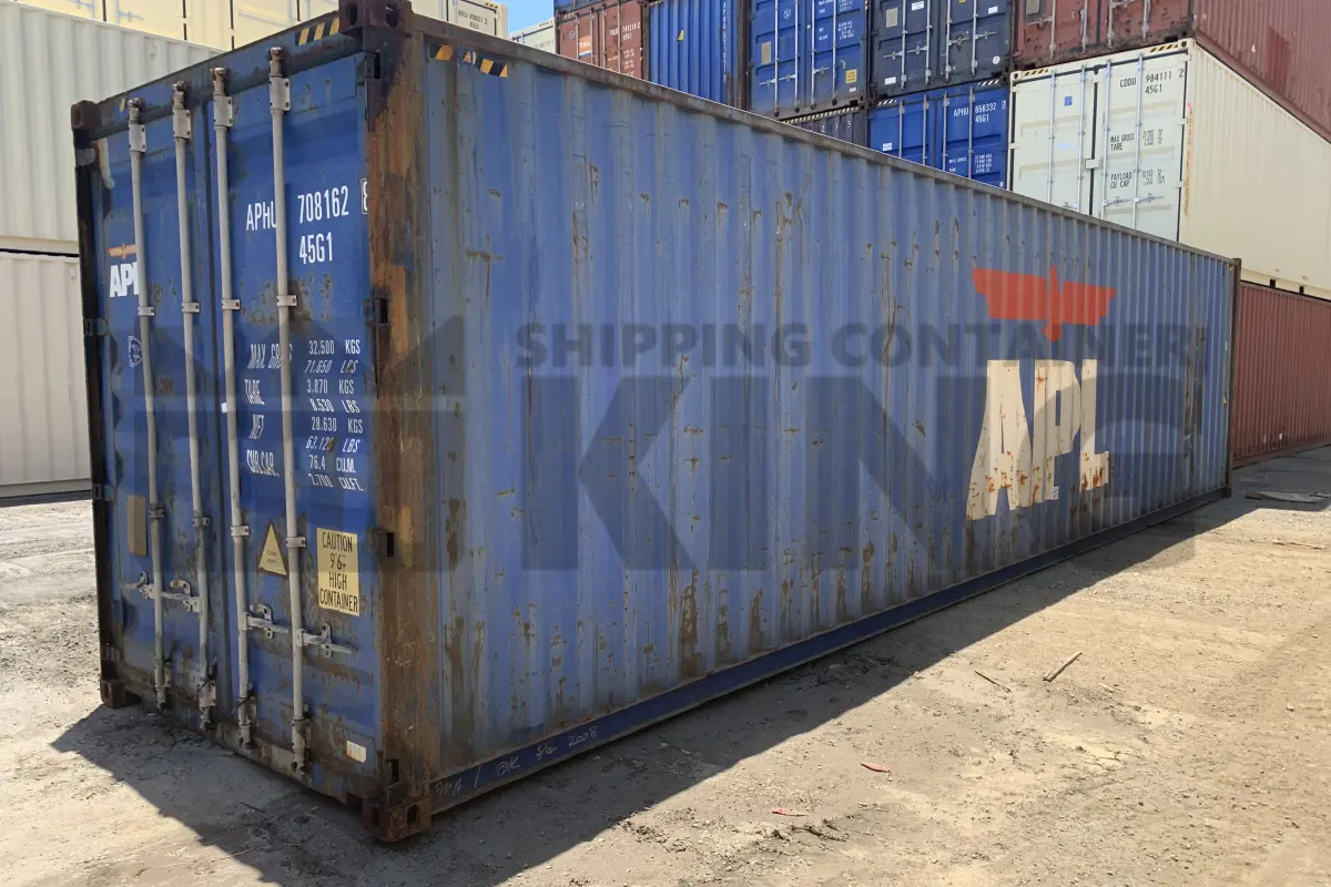 40' High Cube Shipping Container