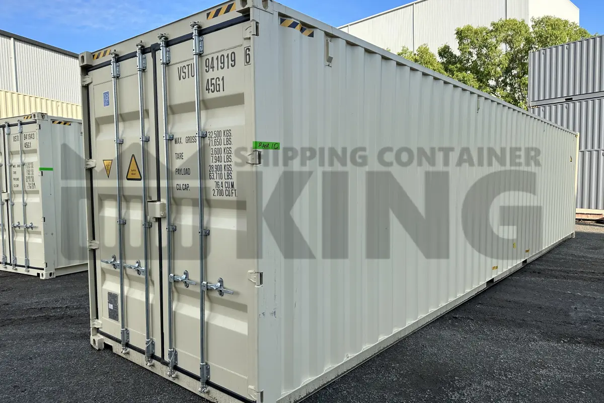 40' High Cube Shipping Container