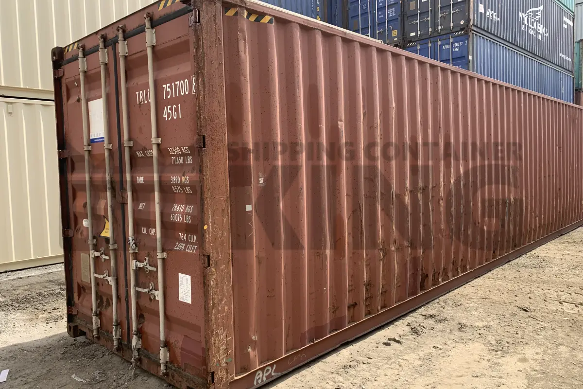 40' High Cube Shipping Container