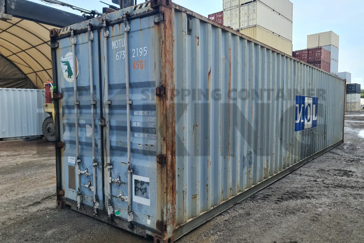 40' High Cube Shipping Container