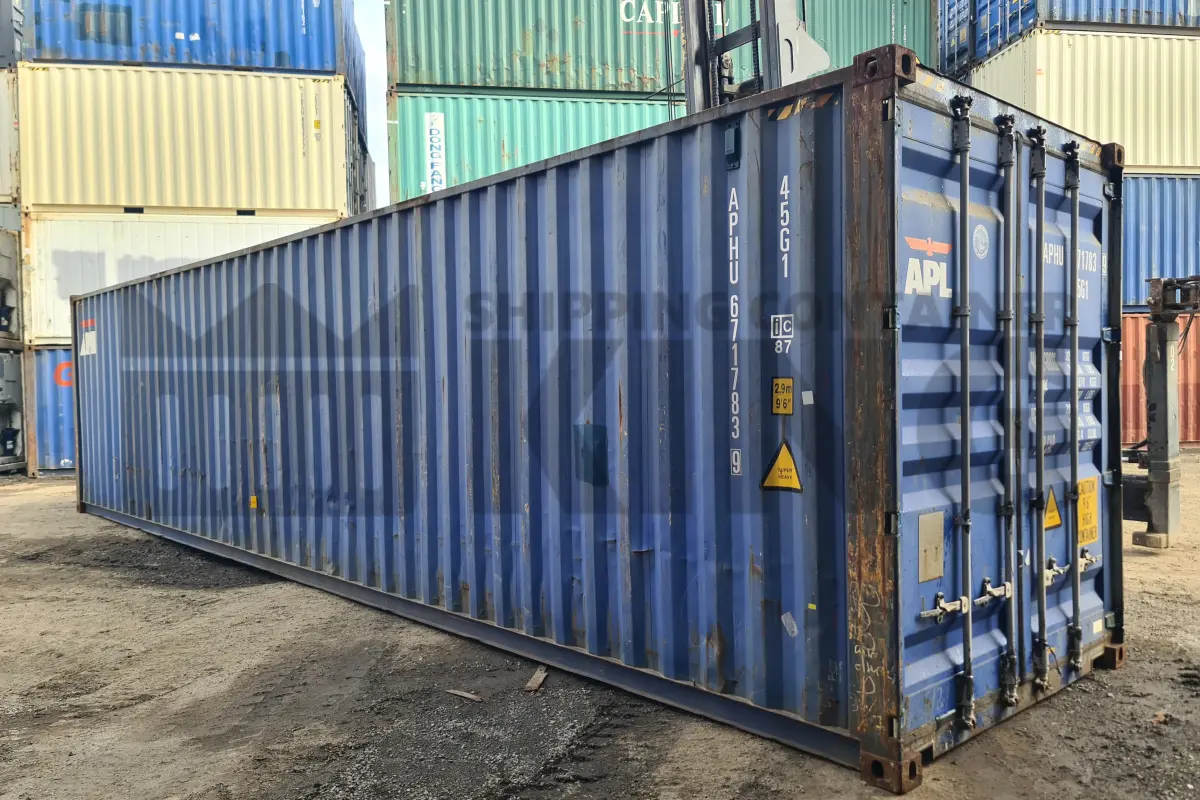 40' High Cube Shipping Container