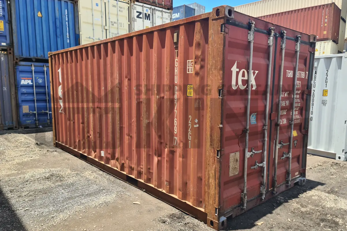 20' Standard Height Shipping Container