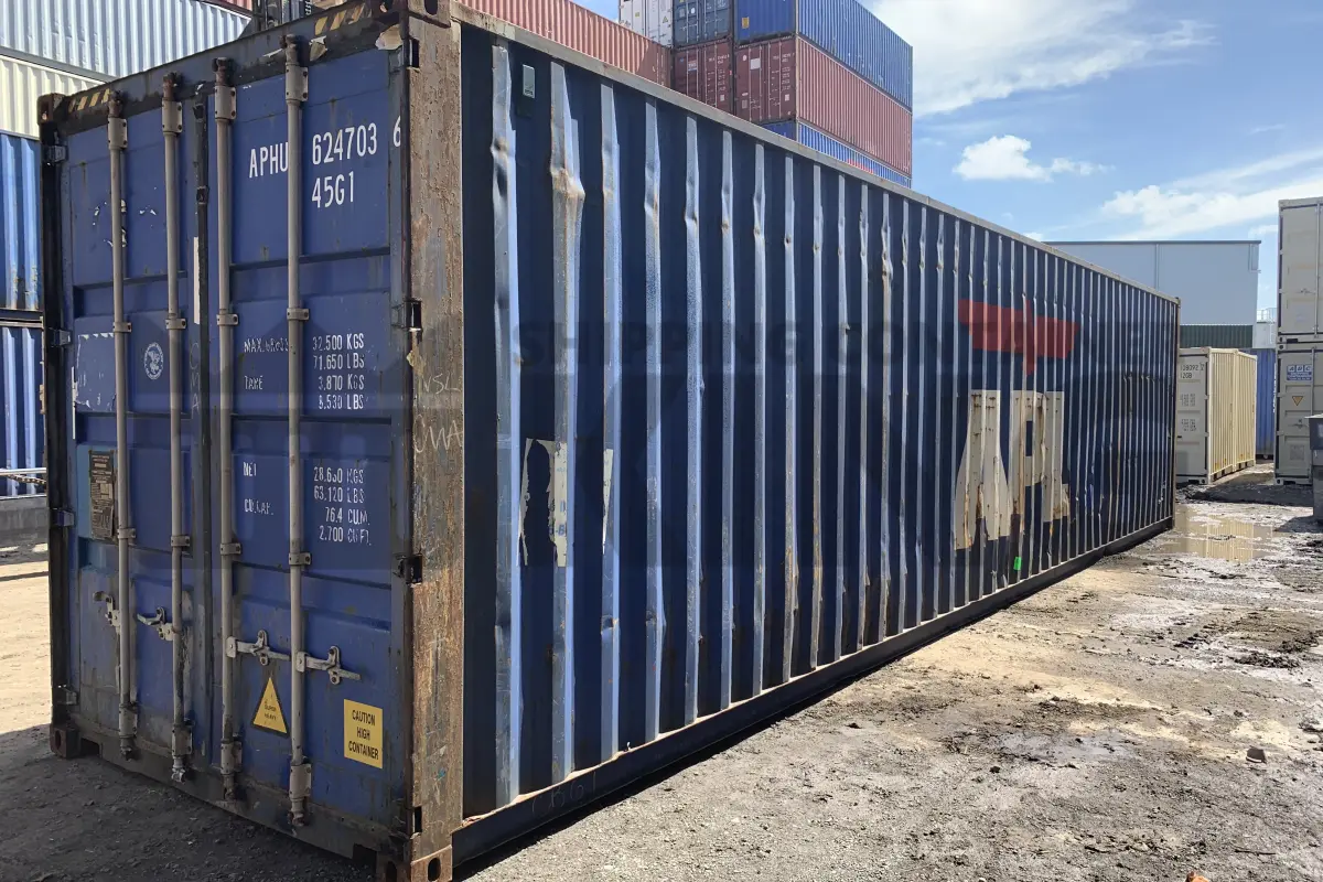 40' High Cube Shipping Container