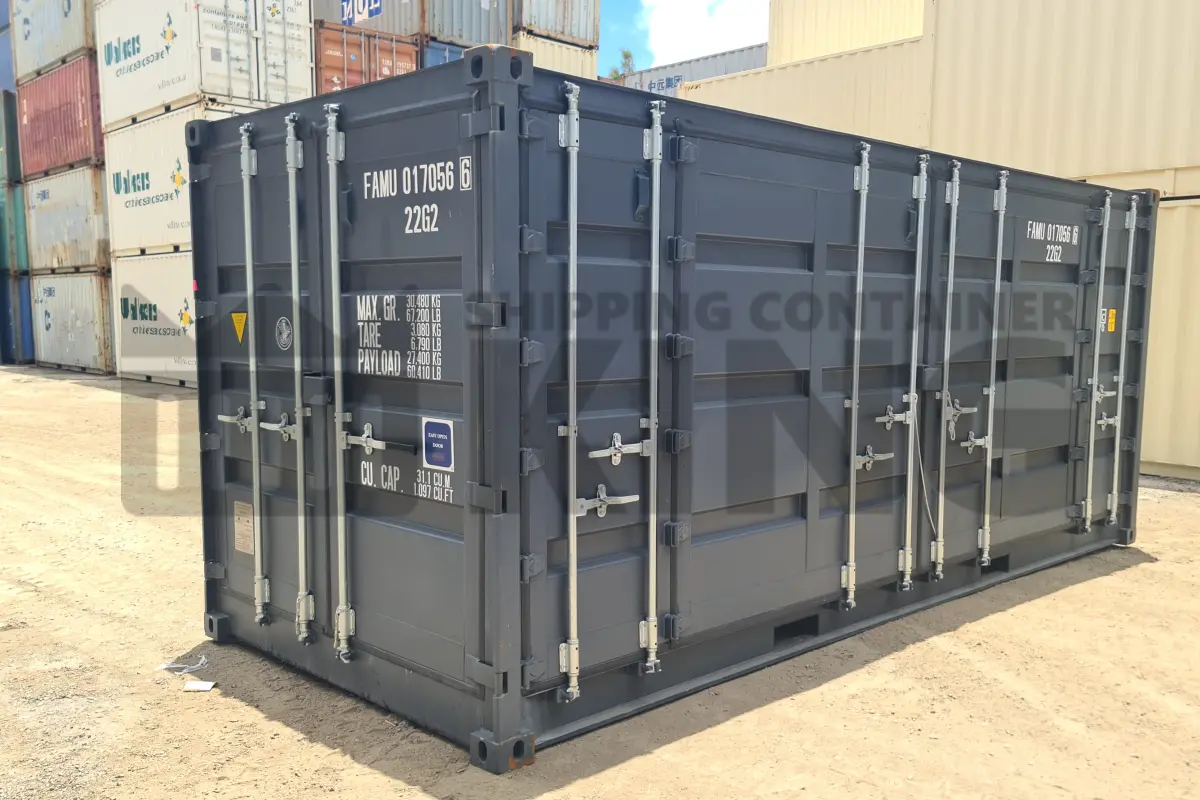 20' Standard Height Full Side Opening Shipping Container