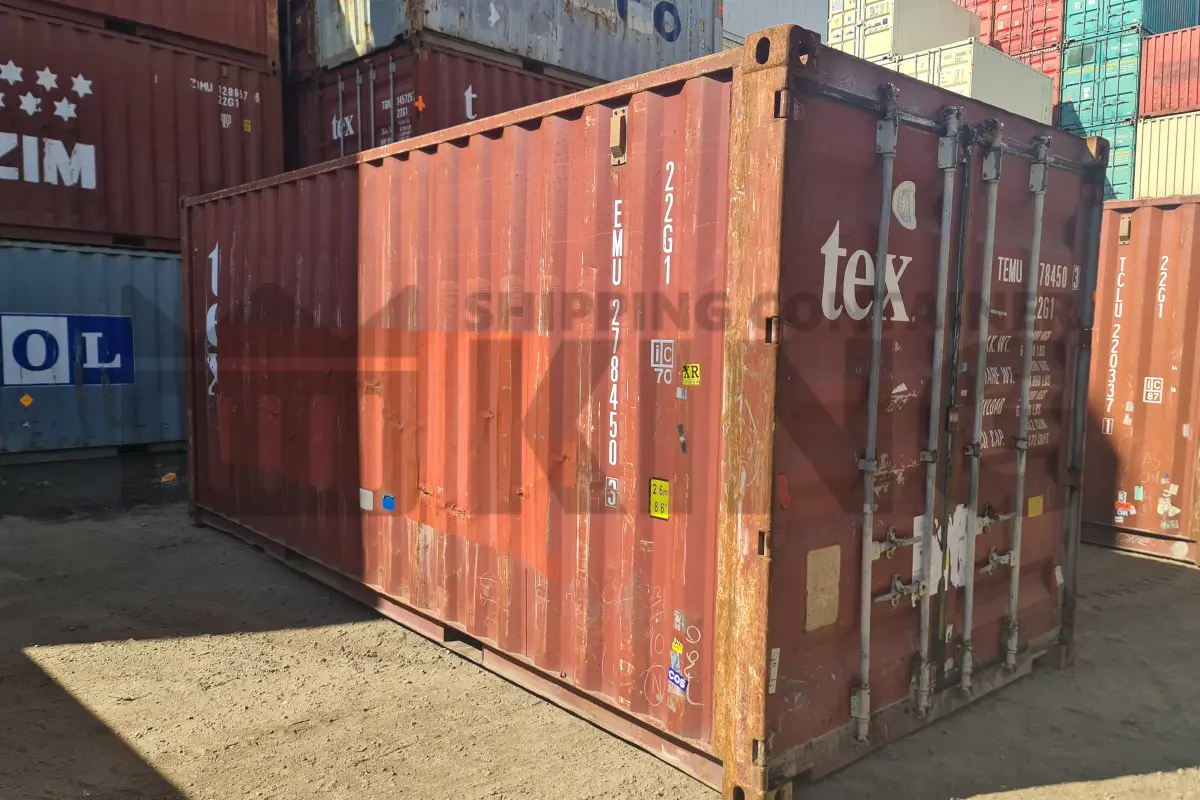 20' Standard Height Shipping Container