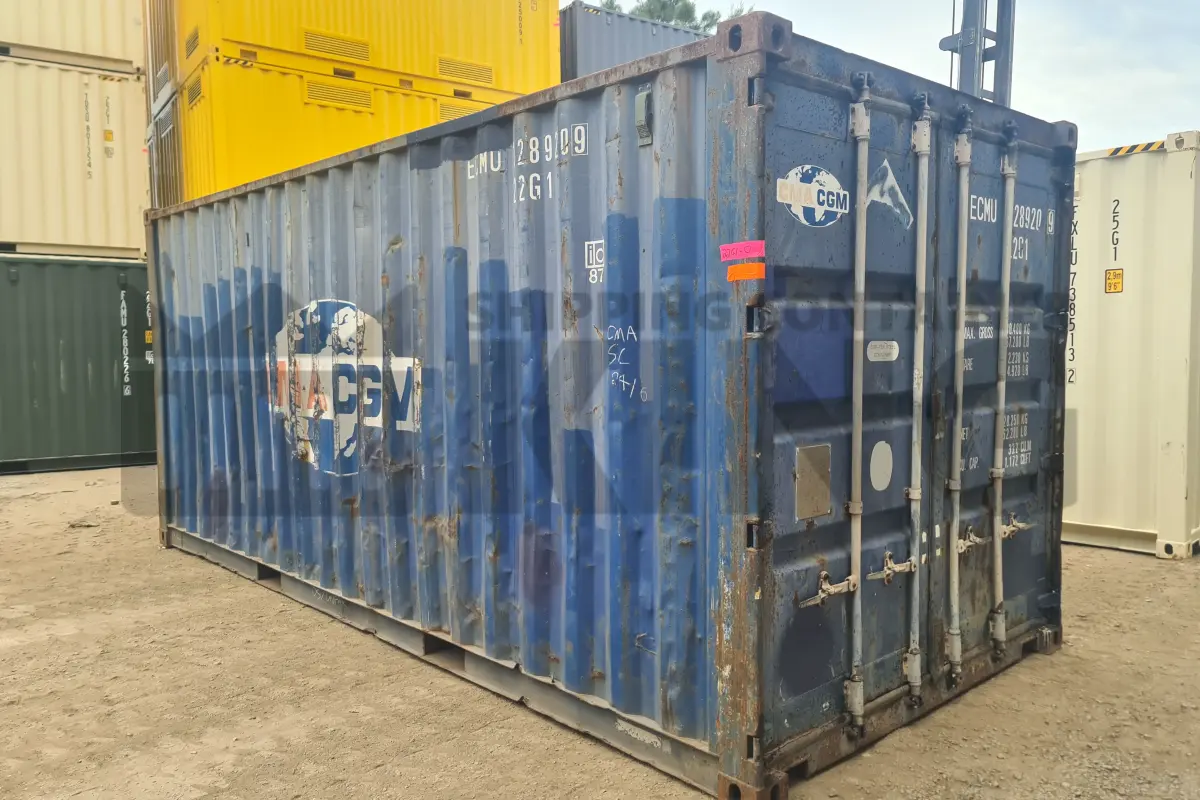 20' Standard Height Shipping Container (As-Is Condition)