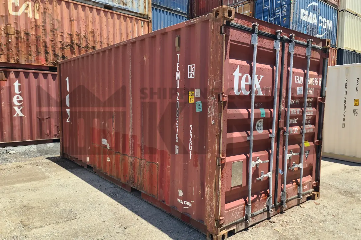 20' Standard Height Shipping Container