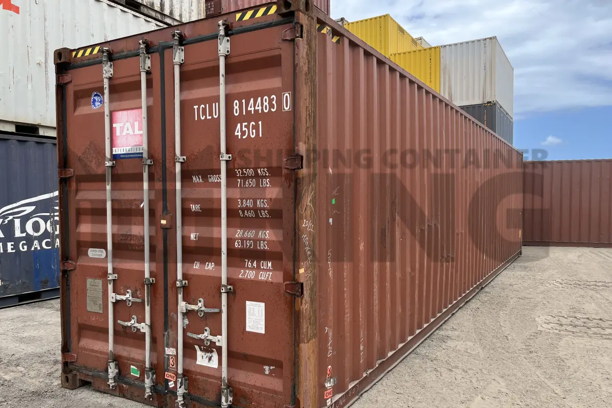 40' High Cube Shipping Container