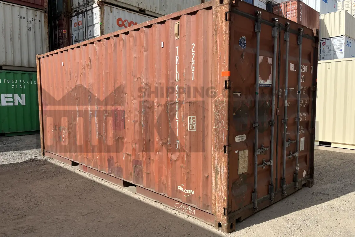 20' Standard Height Shipping Container