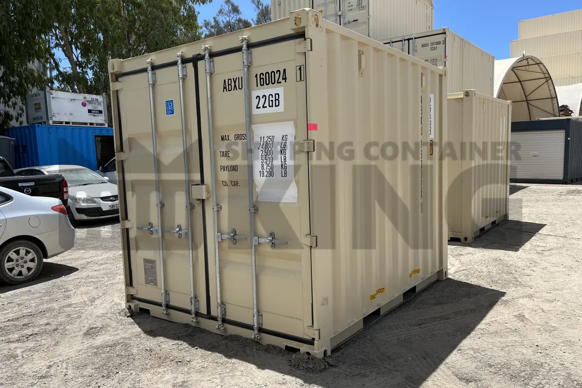 10' Standard Height Shipping Container (4 Factory Corner Posts - Factory Built)