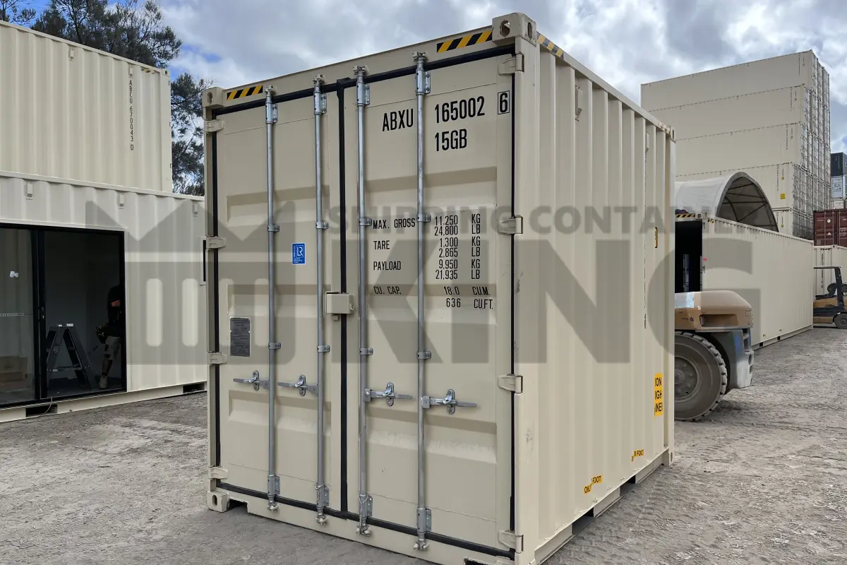 10' High Cube Shipping Container (4 Corner Posts - Factory Built)