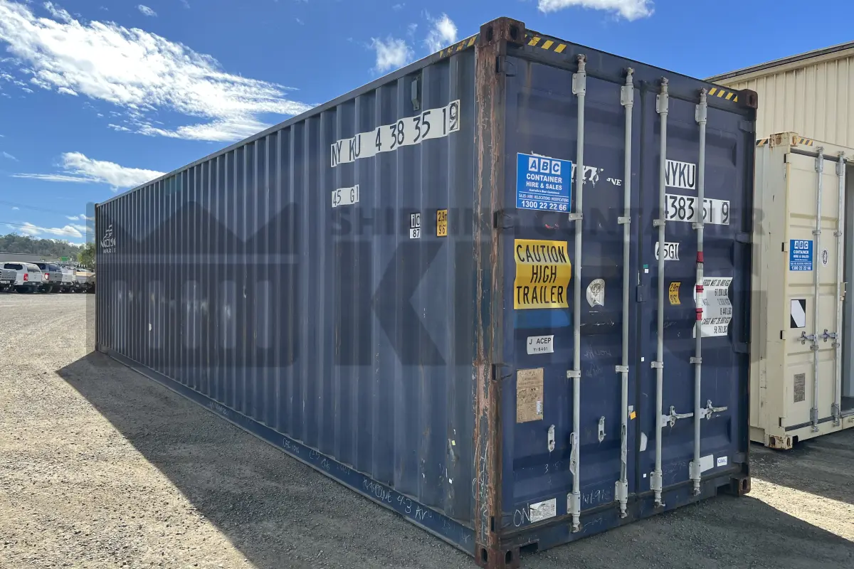 40' High Cube Shipping Container