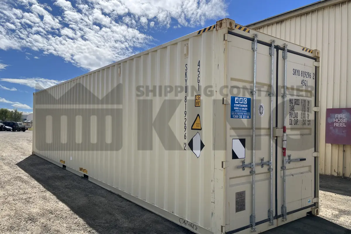 40' High Cube Shipping Container