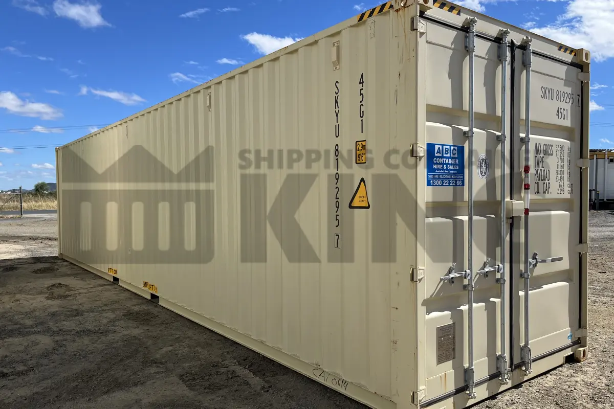 40' High Cube Shipping Container