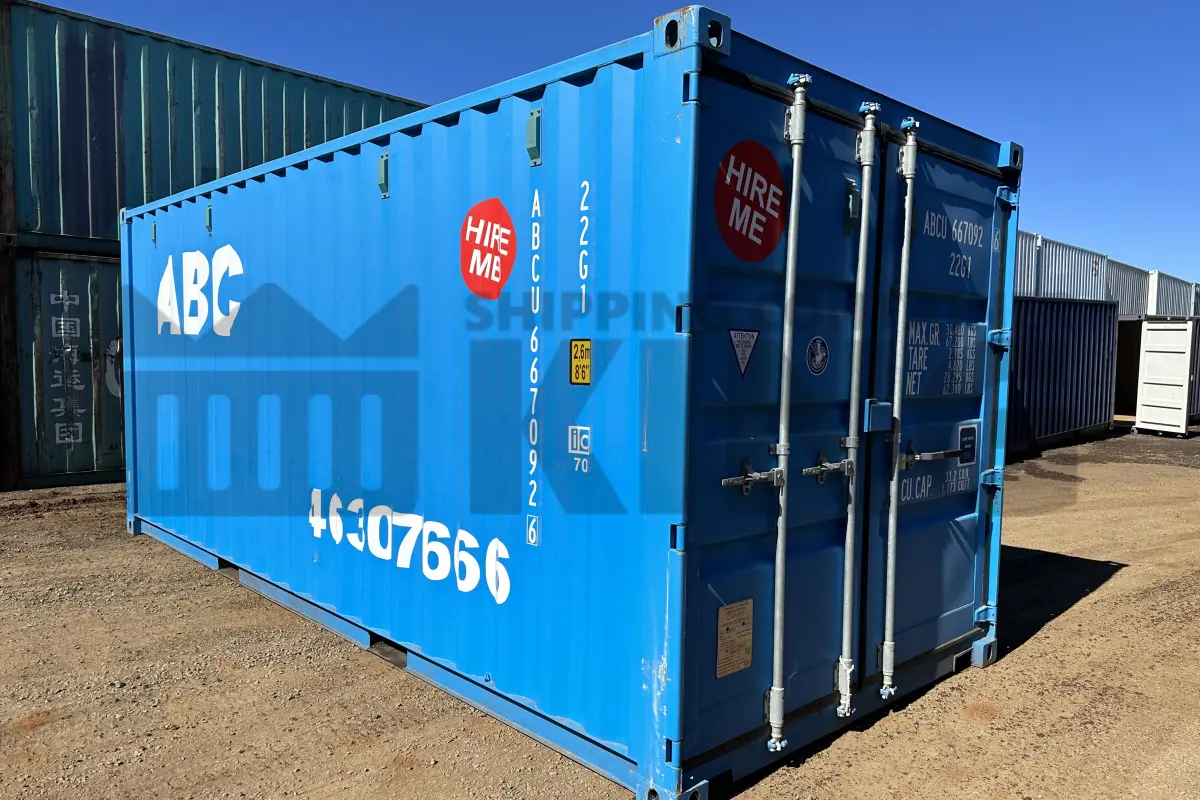 20' Standard Height Shipping Container