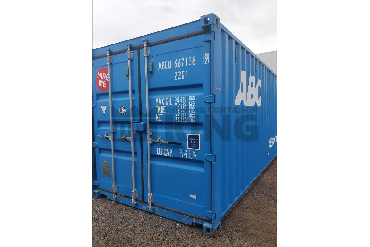 20' Standard Height Shipping Container