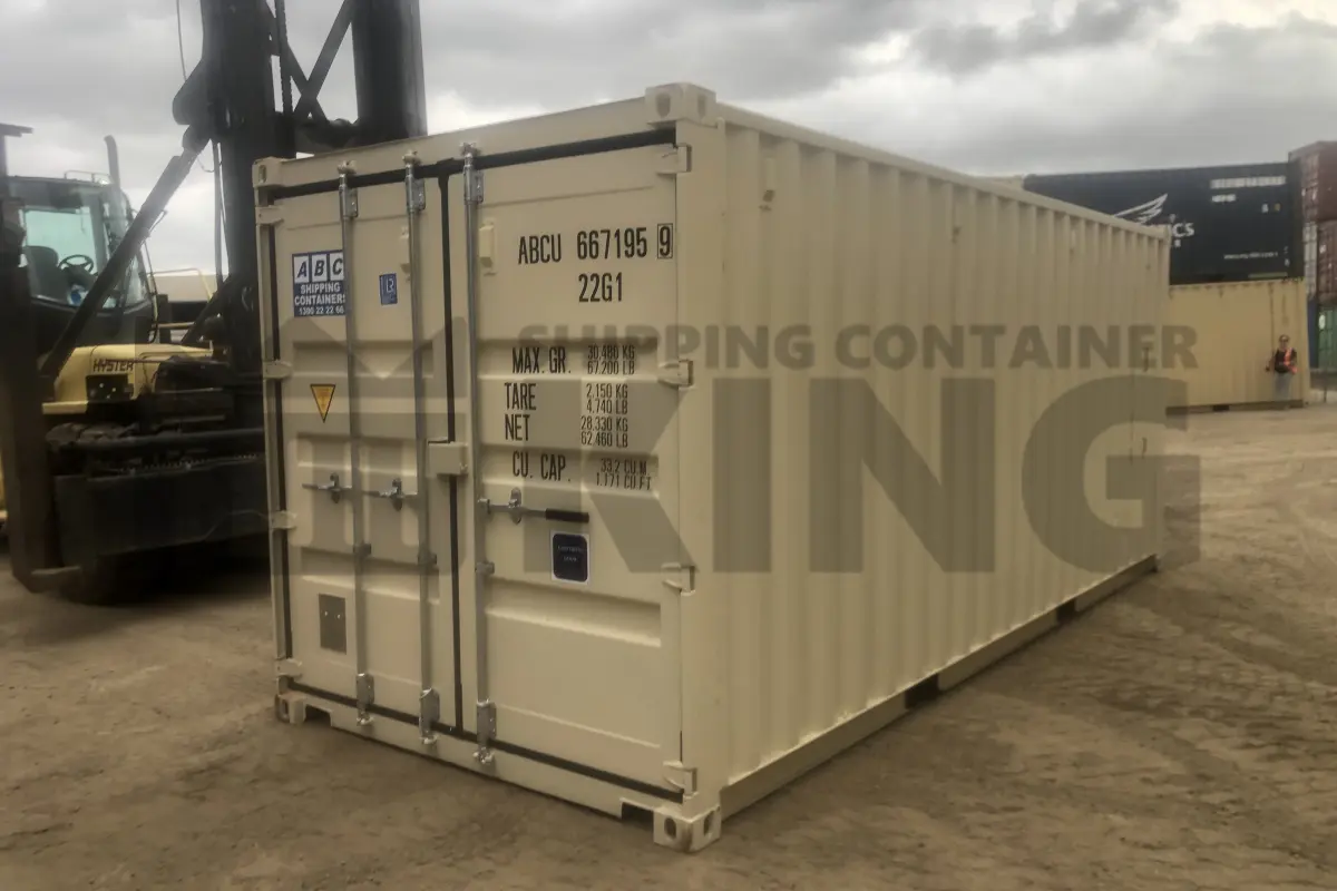 20' Standard Height Shipping Container