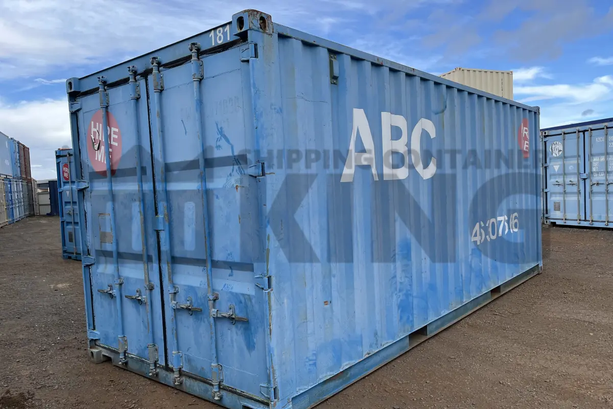 20' Standard Height Shipping Container